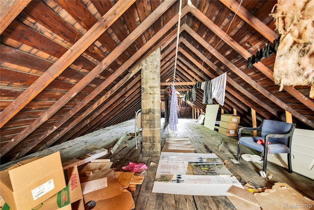 3368 Evaline St, Hamtramck, MI 48212 - view of unfinished attic
