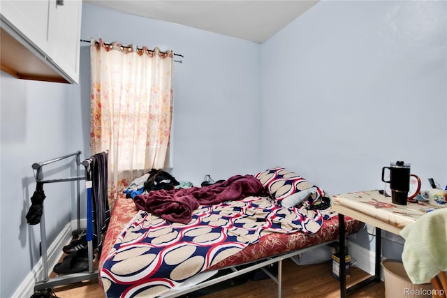 3368 Evaline St, Hamtramck, MI 48212 - bedroom with wood finished floors