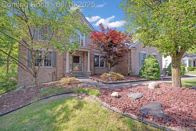 43443 Mclean Ct, Novi, MI 48375 - view of front of property with brick siding
