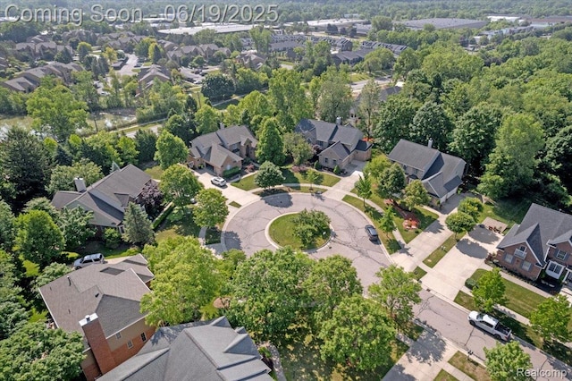 43443 Mclean Ct, Novi, MI 48375 - aerial view of residential area
