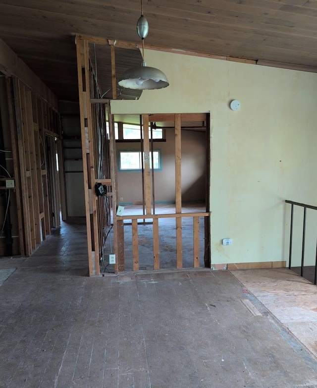 13235 Waterstradt Rd, Marcellus, MI 49067 - misc room featuring wood ceiling