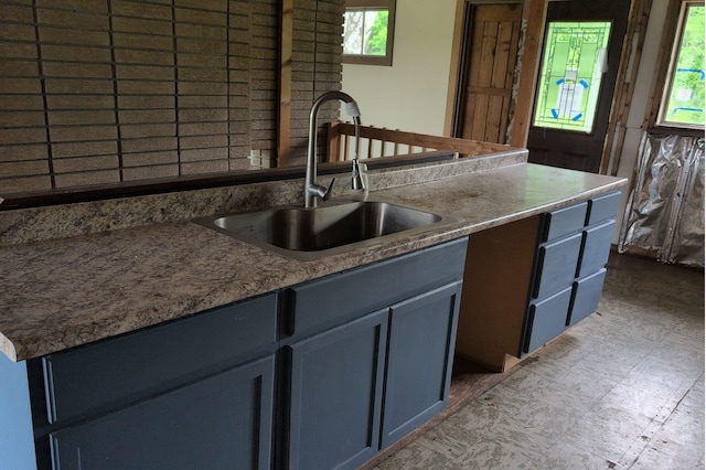 13235 Waterstradt Rd, Marcellus, MI 49067 - kitchen featuring plenty of natural light and light stone counters