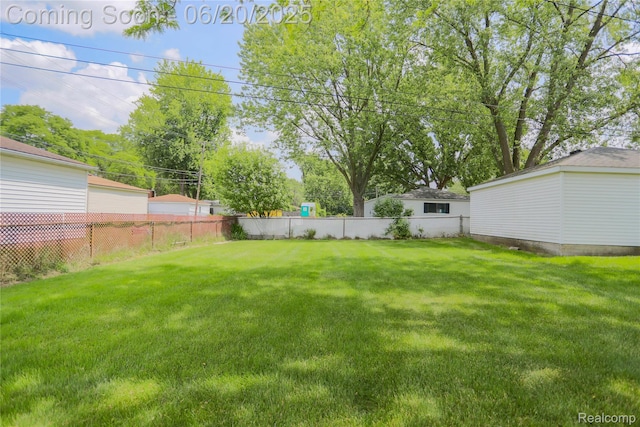 14839 Chippewa Dr, Warren, MI 48088 - view of yard