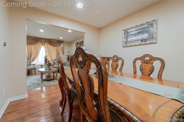 38247 Forsdale Dr, Sterling Heights, MI 48310 - dining area with hardwood / wood-style floors and recessed lighting