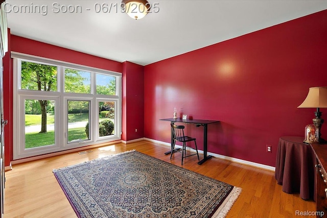 2082 Avon Lake Ln, Rochester Hills, MI 48307 - office featuring wood finished floors