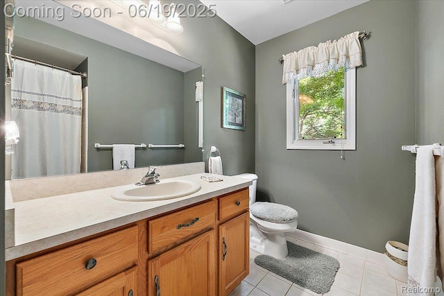 2082 Avon Lake Ln, Rochester Hills, MI 48307 - bathroom featuring vanity and tile patterned flooring