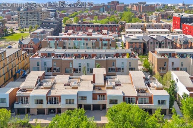 2648 John R St, Detroit, MI 48201 - drone / aerial view