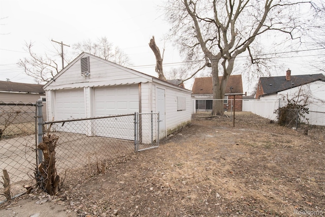 15821 Kentfield St, Detroit, MI 48223 - view of detached garage