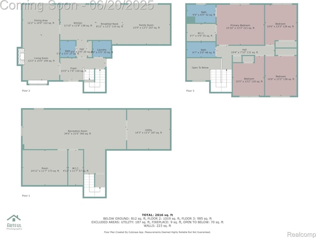 2206 Estates Dr, Highland, MI 48357 - view of property floor plan