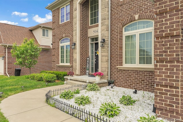 50432 Maywood, Dearborn, MI 48188 - view of exterior entry with brick siding