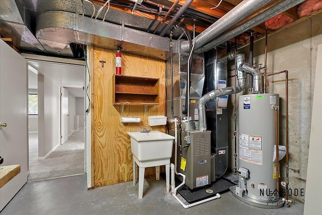 1427 Atlantic St NW, Grand Rapids, MI 49504 - utilities with gas water heater and heating unit
