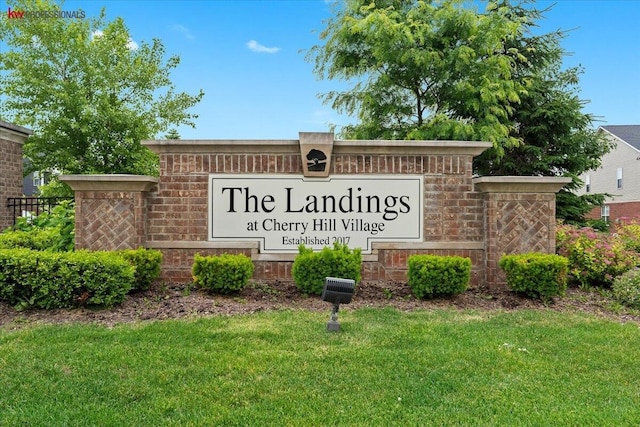 945 Reef Dr, Canton, MI 48187 - community / neighborhood sign with a yard