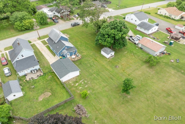 204 Maple St, Durand, MI 48429 - aerial perspective of suburban area