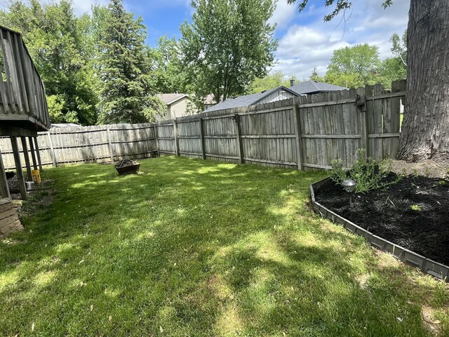 1300 Lancaster Ave NW, Grand Rapids, MI 49504 - view of fenced backyard