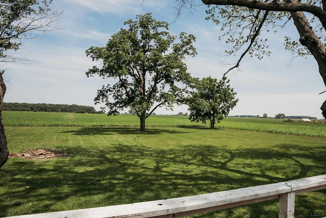 8667 Thompson Hwy, Blissfield, MI 49228 - view of grassy yard featuring a view of countryside and agricultural area