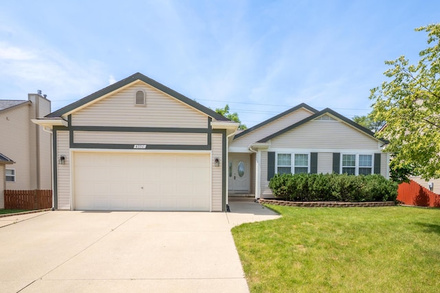 4351 Knollcrest Dr, Ann Arbor, MI 48108 - single story home featuring a garage and driveway