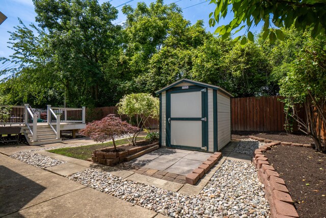 4351 Knollcrest Dr, Ann Arbor, MI 48108 - view of shed featuring a fenced backyard
