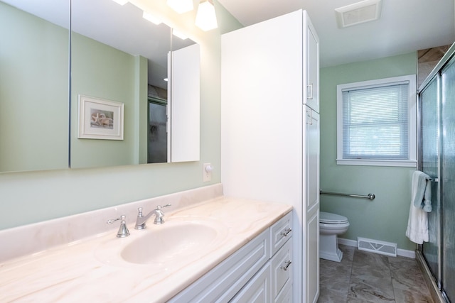 2729 Horton Ct, Niles, MI 49120 - full bath featuring vanity and a shower with door