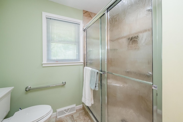 2729 Horton Ct, Niles, MI 49120 - bathroom with toilet and a shower with shower door