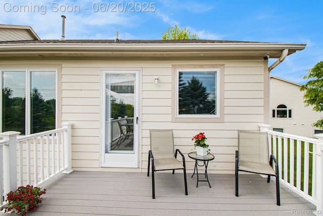 6073 Belmont Ct E, Grand Blanc, MI 48439 - view of deck