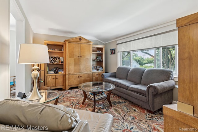 1972 Theodore St, Trenton, MI 48183 - living area with vaulted ceiling