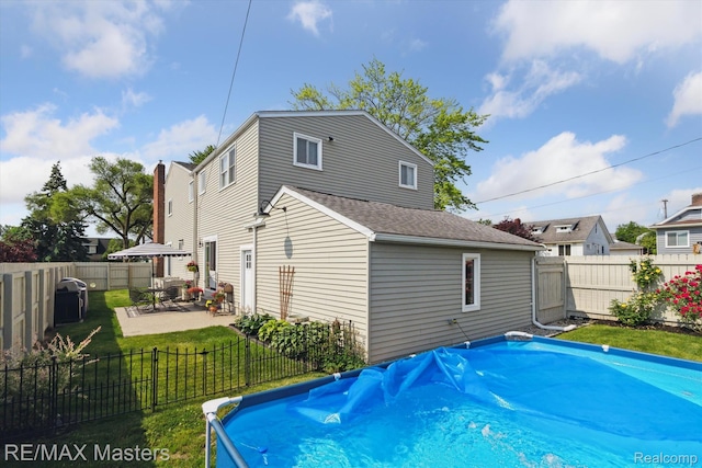 1972 Theodore St, Trenton, MI 48183 - view of swimming pool with a patio area and a fenced backyard