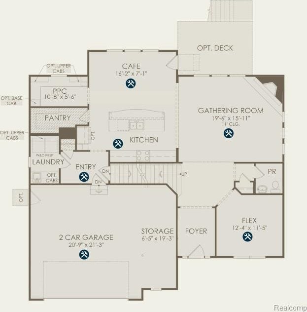 6227 Marsh, Ypsilanti, MI 48197 - view of floor plan / room layout