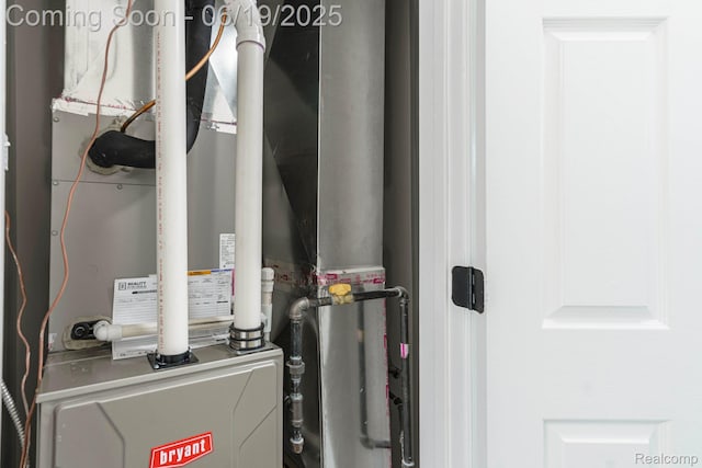23013 Helen, Southfield, MI 48033 - utility room featuring heating unit