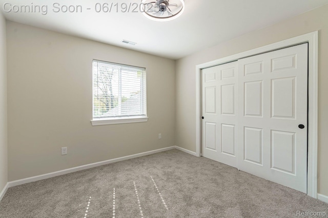 23013 Helen, Southfield, MI 48033 - unfurnished bedroom featuring carpet and a closet