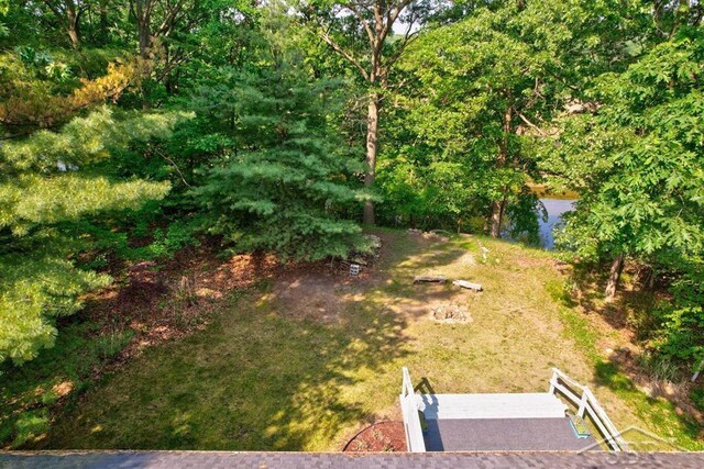 878 S Crooked Tree Ln, Midland, MI 48640 - view of yard