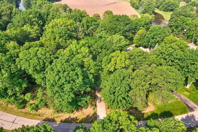 878 S Crooked Tree Ln, Midland, MI 48640 - aerial overview of property's location