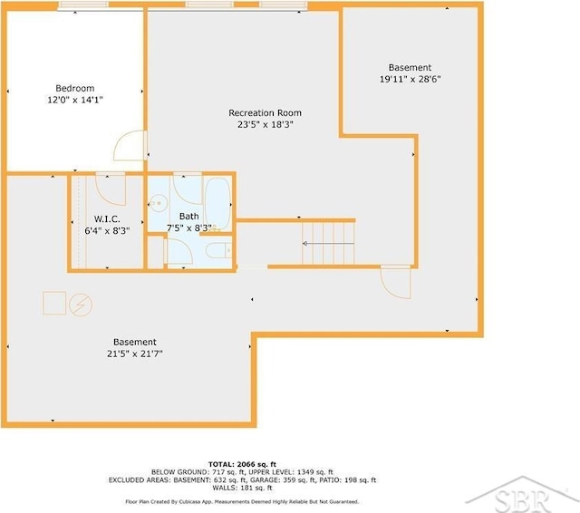 878 S Crooked Tree Ln, Midland, MI 48640 - view of room layout