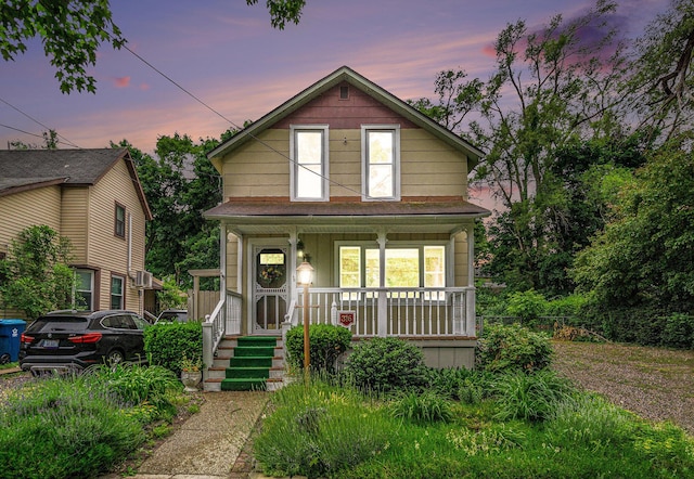 316 Reed Ave, Kalamazoo, MI 49001 - view of front of property with a porch