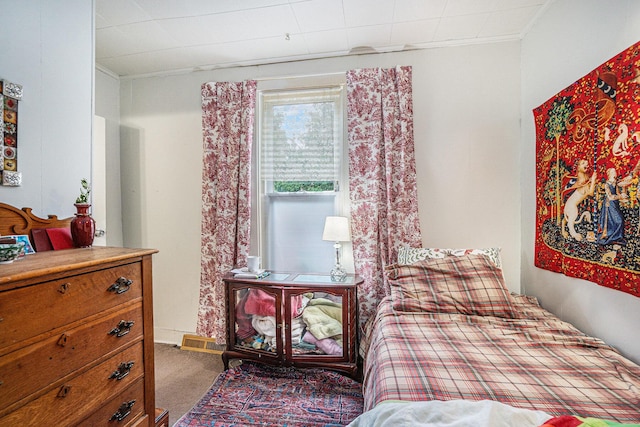 316 Reed Ave, Kalamazoo, MI 49001 - bedroom featuring carpet flooring and crown molding