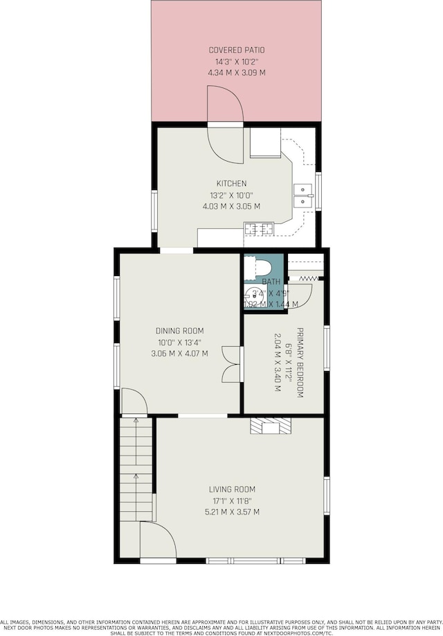 316 Reed Ave, Kalamazoo, MI 49001 - view of property floor plan
