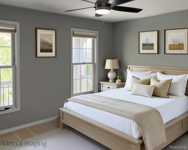 49941 Baychester Blvd, Canton, MI 48187 - bedroom featuring carpet floors and ceiling fan