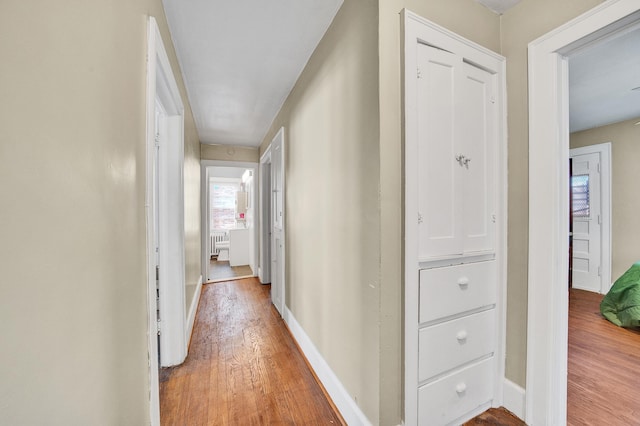 14311 Forrer St, Detroit, MI 48227 - corridor featuring light wood-style floors