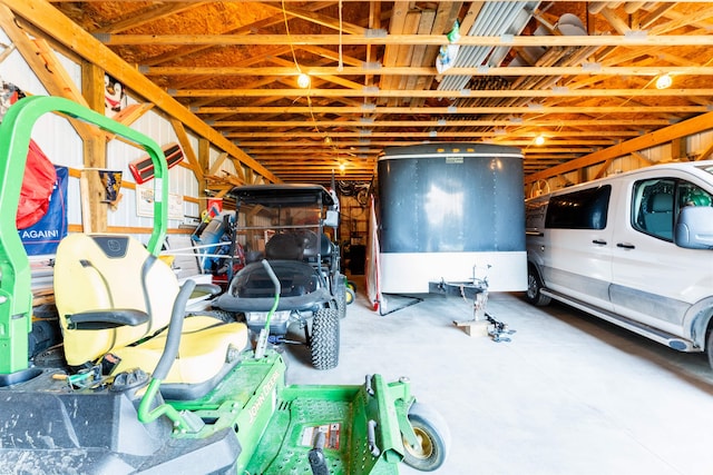 6360 Ray Rd, Swartz Creek, MI 48473 - view of garage