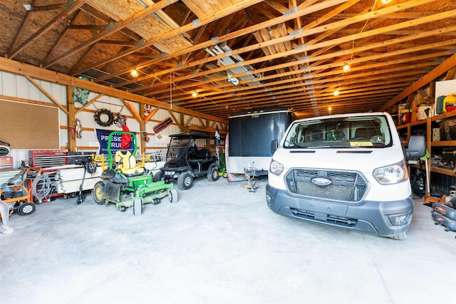 6360 Ray Rd, Swartz Creek, MI 48473 - view of garage
