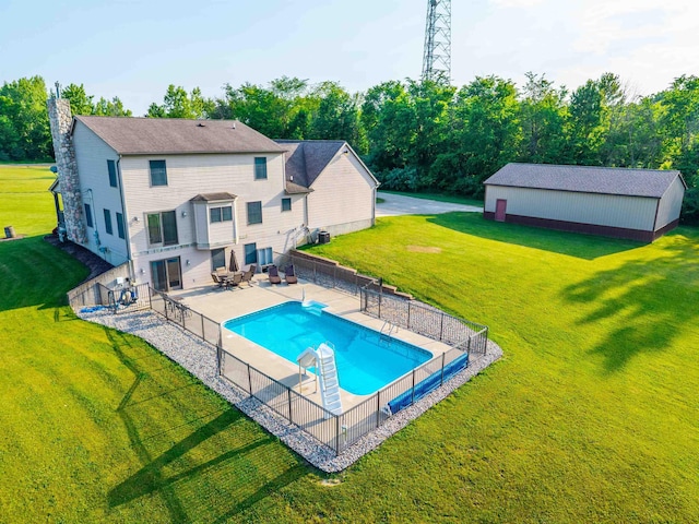 6360 Ray Rd, Swartz Creek, MI 48473 - view of pool with a patio
