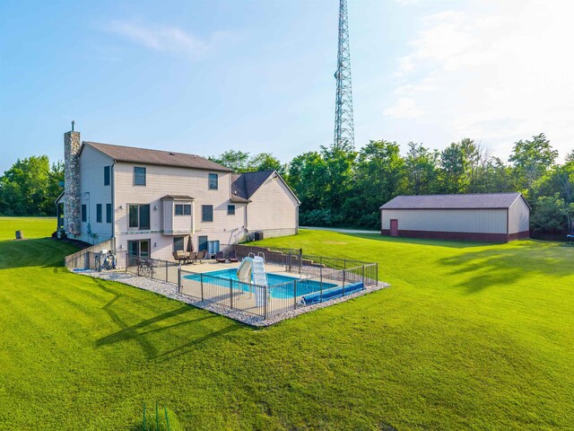 6360 Ray Rd, Swartz Creek, MI 48473 - view of pool featuring a patio area