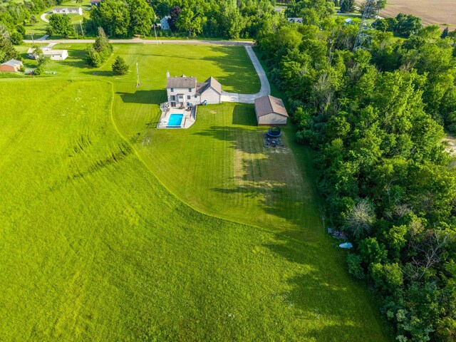 6360 Ray Rd, Swartz Creek, MI 48473 - aerial view of property and surrounding area