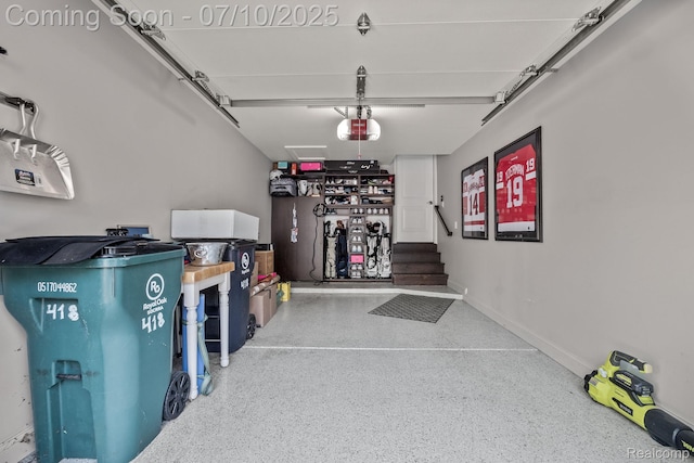 418 E 5th St Unit 2, Royal Oak, MI 48067 - garage featuring a garage door opener
