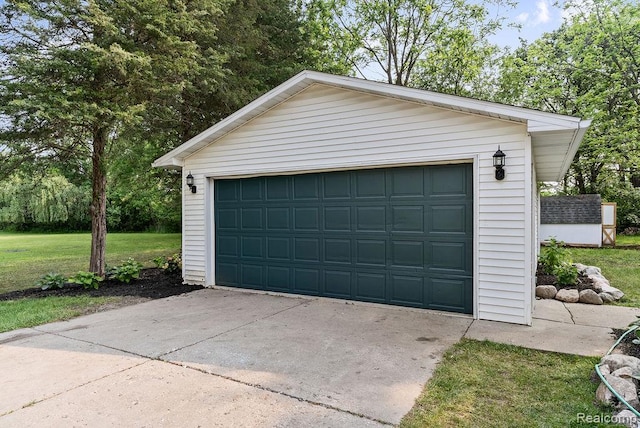 316 N Seymour Rd, Flushing, MI 48433 - view of detached garage