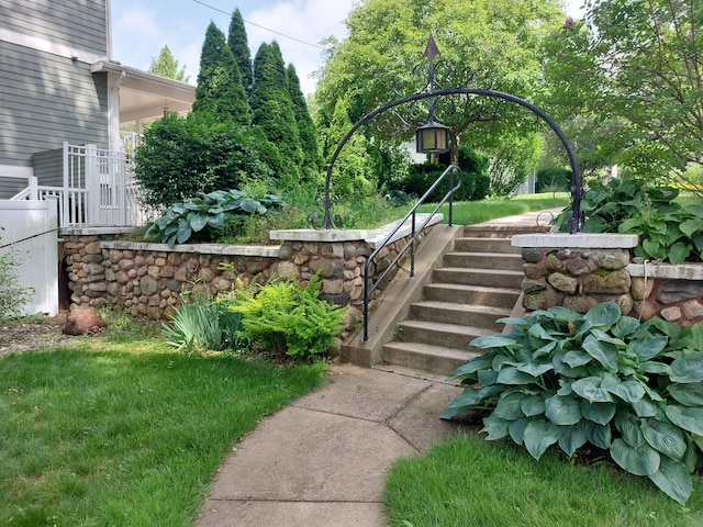 23675 N Shore Dr, Edwardsburg, MI 49112 - view of property's community featuring stairs