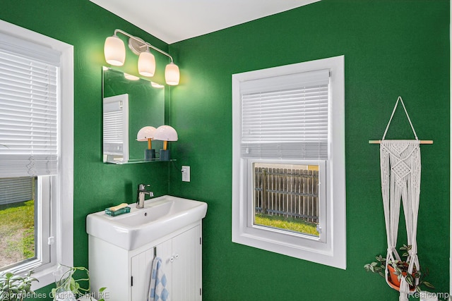 1407 W Marshall St, Ferndale, MI 48220 - bathroom featuring vanity