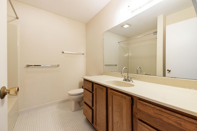 8597 Mathias Dr Unit 42, Grosse Ile, MI 48138 - bathroom featuring vanity and tile patterned floors