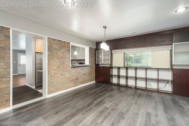 3620 Chester Rd, Royal Oak, MI 48073 - unfurnished room with baseboards and wood finished floors