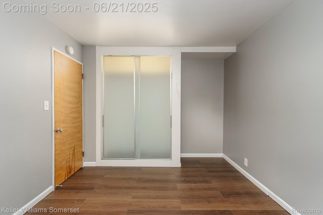 3620 Chester Rd, Royal Oak, MI 48073 - unfurnished bedroom featuring a closet and wood finished floors