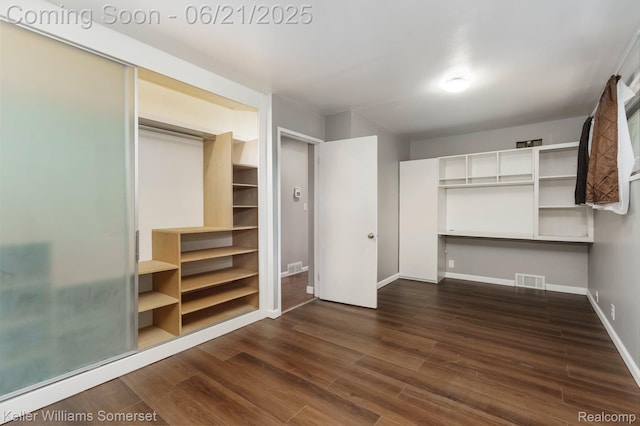 3620 Chester Rd, Royal Oak, MI 48073 - walk in closet with dark wood finished floors